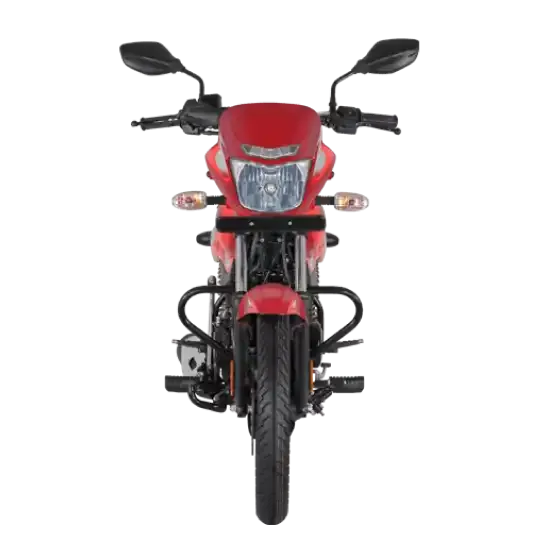 Bajaj Platina 110 H, front three-quarter view
