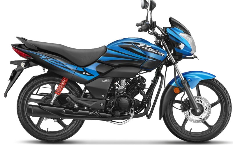 Hero Passion XPro, front three-quarter view