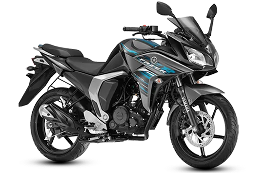 Yamaha Fazer FI V2, front three-quarter view