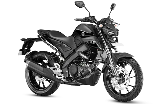 Yamaha MT-15 V1, front three-quarter view