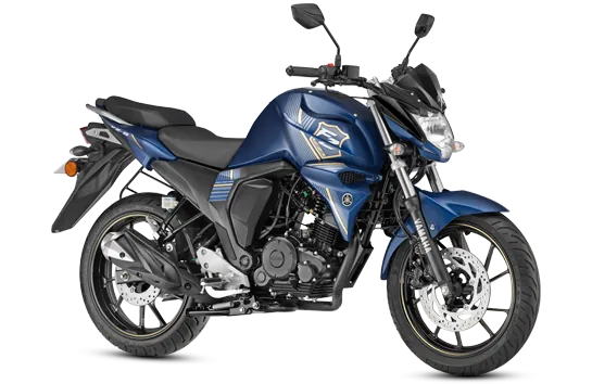 Yamaha FZS V2, front three-quarter view