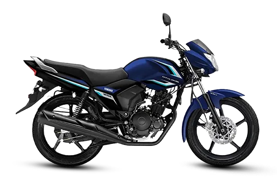 Yamaha Saluto 125, front three-quarter view